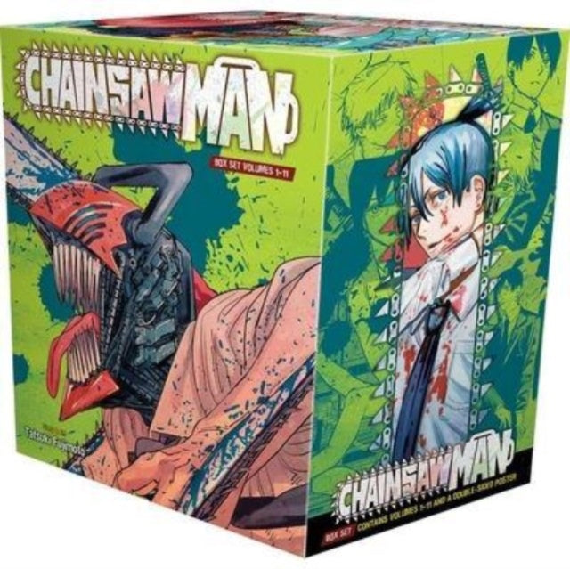 Book cover of: Chainsaw Man Box Set. By: Tatsuki Fujimoto