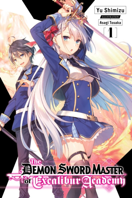 Book cover of: Demon Sword Master of Excalibur Academy, Vol. 1 (light novel). By: Asagi Tosaka