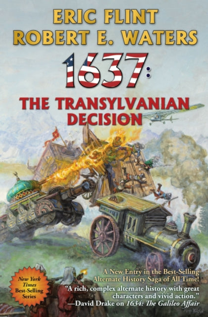 Book cover of: 1637: The Transylvanian Decision. By: Eric Flint