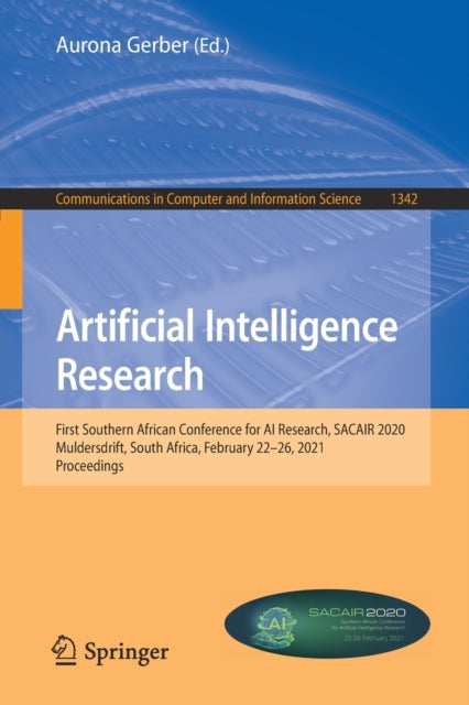 Book cover of: Artificial Intelligence Research. By: Aurona Gerber