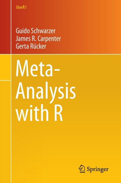 Book cover of: Meta-Analysis with R. By: Guido Schwarzer