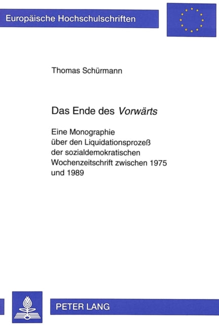 Book cover of: Das Ende des «Vorwaerts»