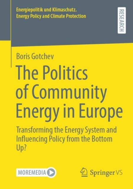 Book cover of: Politics of Community Energy in Europe. By: Boris Gotchev