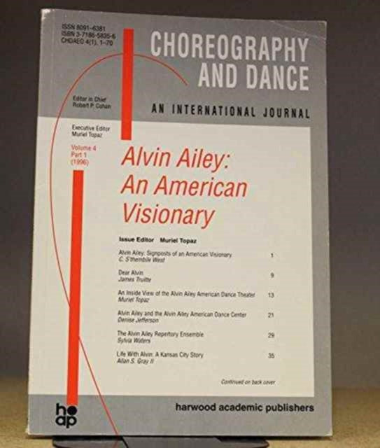 Book cover of: Alvin Ailey. By: Muriel Topaz