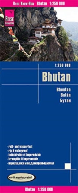Book cover of: Bhutan (1:250.000)