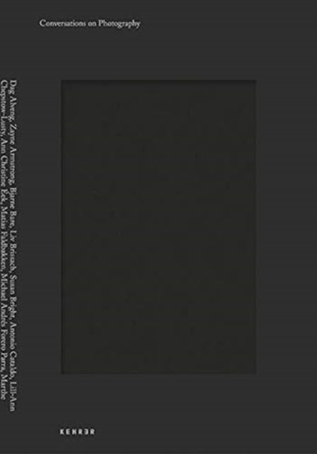 Book cover of: Conversations on Photography. By: Antonio Cataldo