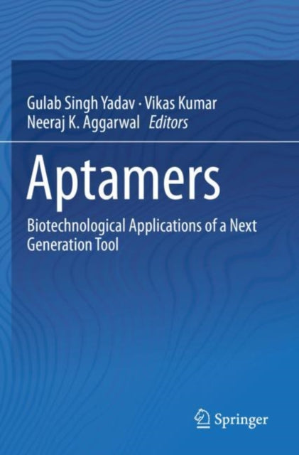 Book cover of: Aptamers. By: Gulab Singh Yadav