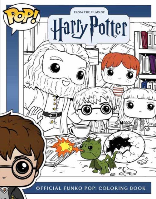 Book cover of: Official Funko Pop Harry Potter Coloring Book