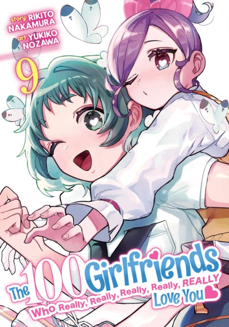 Book cover of: 100 Girlfriends Who Really, Really, Really, Really, Really Love You Vol. 9. By: Rikito Nakamura
