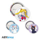 Book cover of: Sailor Moon Luna & Artemis 3 Badge Pack