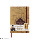 Book cover of: Notebook-Foldable Marauder's Map