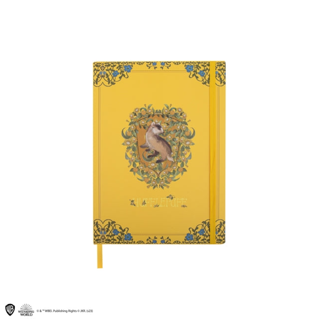 Book cover of: Deluxe Notebook Magical World Hufflepuff