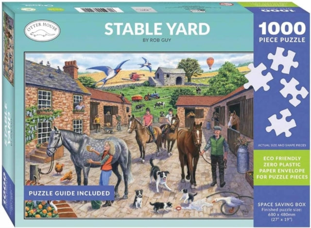 Book cover of: Jigsaw 1000 Piece - Stable Yard (L)