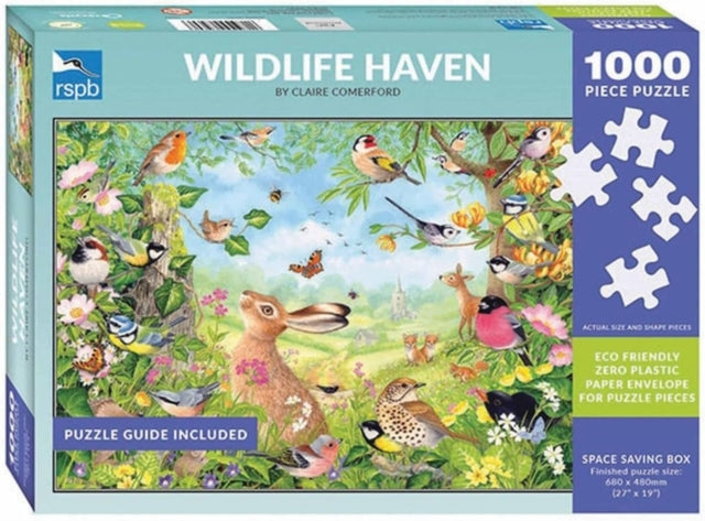 Book cover of: Jigsaw 1000 Piece - Rspb - Wildlife Haven (L)