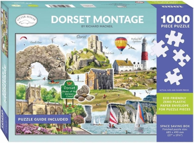 Book cover of: Jigsaw 1000 Piece - Dorset Montage (L)