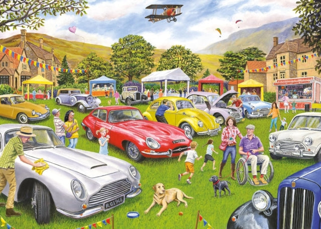 Book cover of: Jigsaw 1000 Piece - Village Motor Show (L)