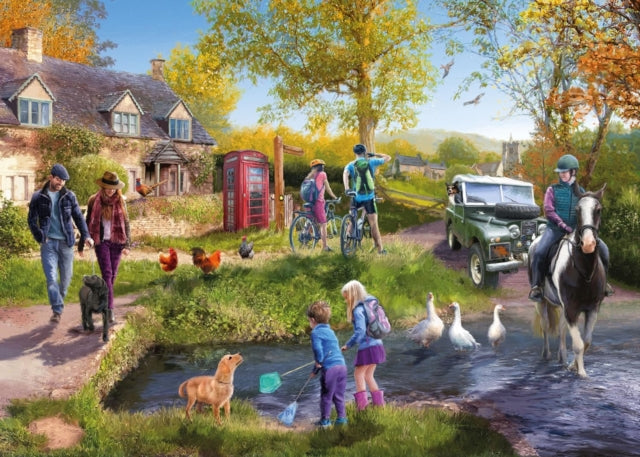 Book cover of: Jigsaw 1000 Piece - Country Afternoon (L)