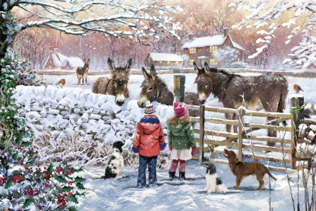 Book cover of: Jigsaw 500 Piece - Donkey Friends (L)