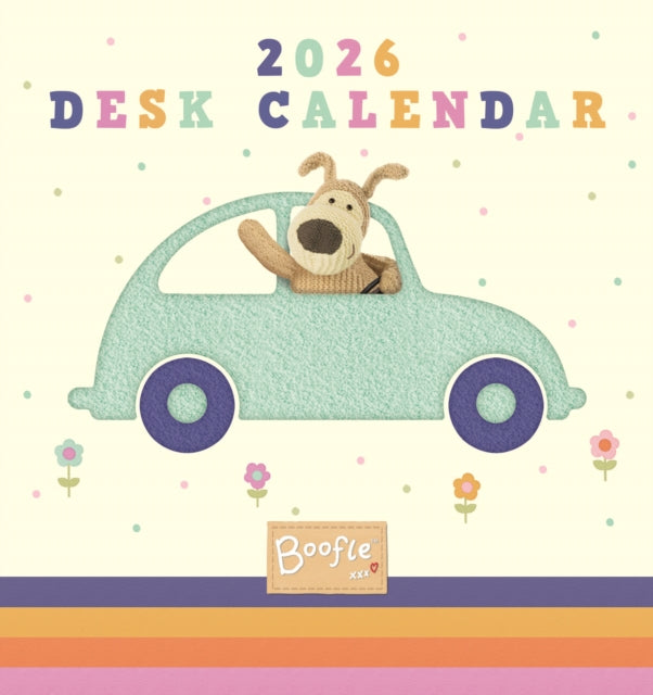 Book cover of: Boofle Easel Desk Calendar 2026