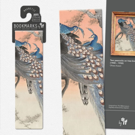Book cover of: Classics Magnetic Bookmarks - Two Peacocks