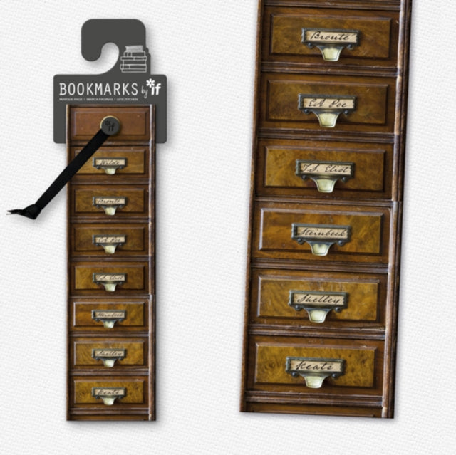 Book cover of: Academia Bookmarks - Vintage Drawers