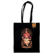 Book cover of: Ilustrata (Pizza Goddess) Black Tote Bag