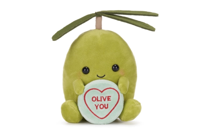 Book cover of: Love Hearts 7" Olive You Plush Gift