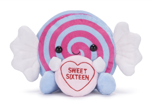 Book cover of: Love Hearts 7" Sweet 16Th Birthday Plush Gift