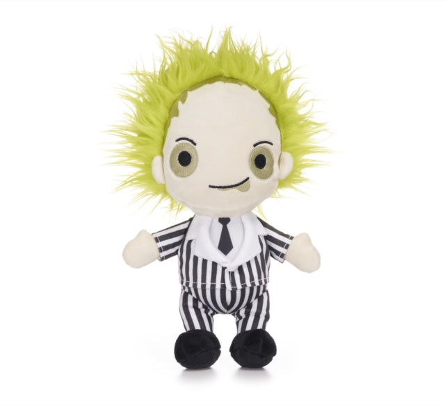 Book cover of: 10" Beetlejuice In Striped Suit Soft Toy