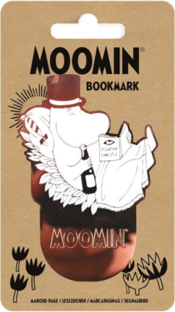 Book cover of: Bookmark Metal - Moomin (Moomin Papa)