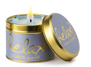 Relax - Scented Tin Candle