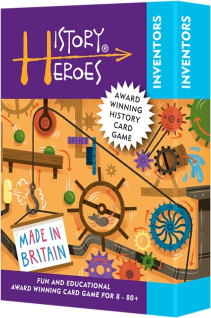 Book cover of: History Heroes: INVENTORS card game