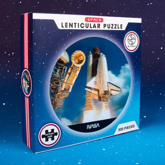 Book cover of: NASA Lenticular Puzzle