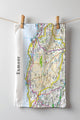 Book cover of: OS Map Tea-towel - Exmoor National Park