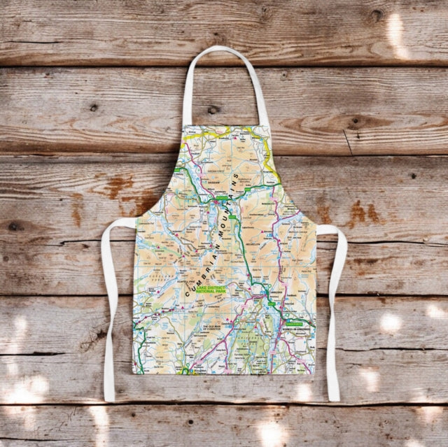 Book cover of: OS Map Kids Apron - Lake District National Park