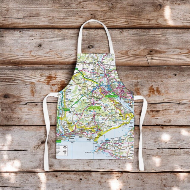 Book cover of: OS Map Kids Apron - New Forest National Park