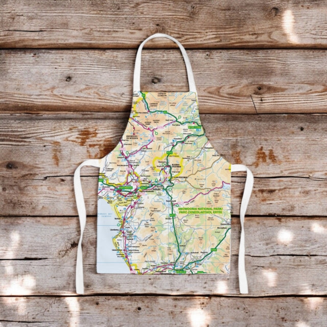 Book cover of: OS Map Kids Apron - Snowdonia National Park
