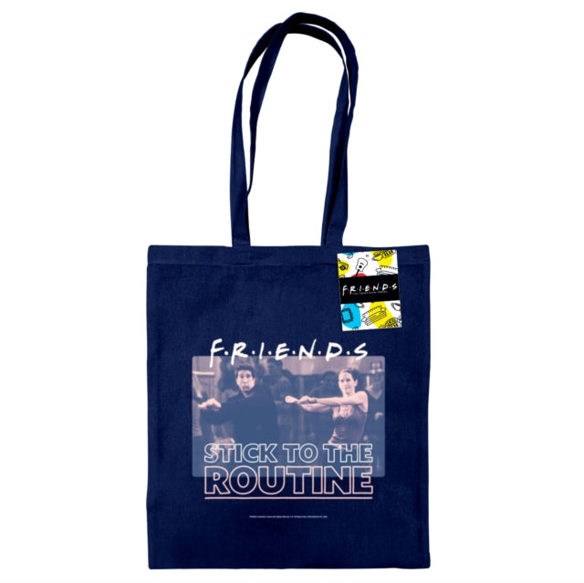 Book cover of: Friends (Stick To The Routine) French Navy Tote Bag