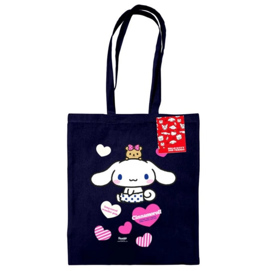 Cinnamoroll (Pup) Navy Tote Bag