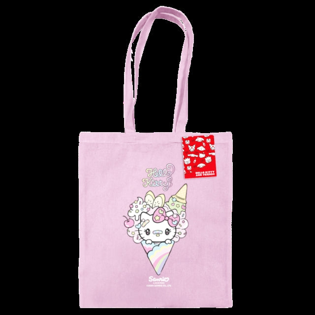Book cover of: Hello Kitty (Ice Cream) Light Pink Tote Bag