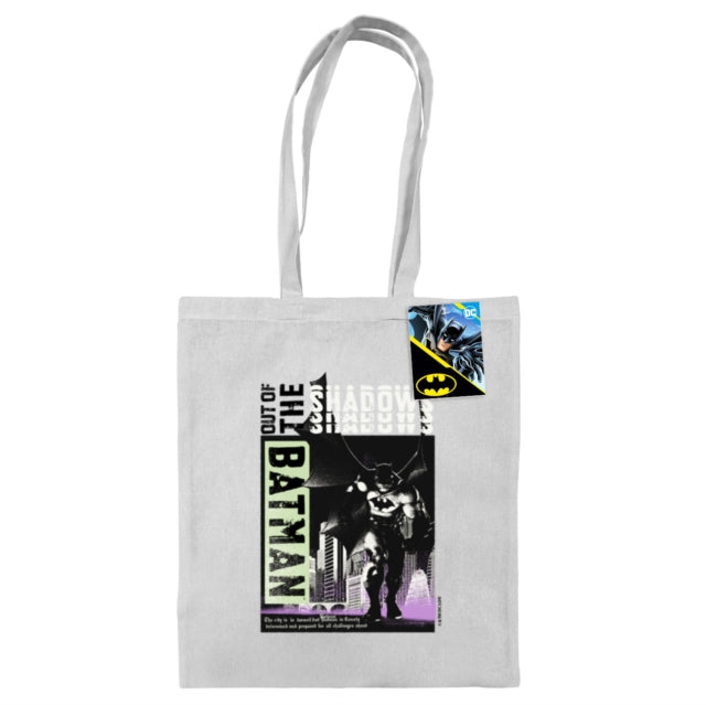 Book cover of: Batman (Out Of The Shadows) Light Grey Tote Bag