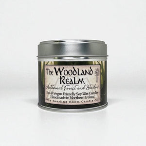 Woodland Realm - Scented Soy Candle - Autumnal Forest and Shadow