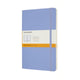 Moleskine Large Ruled Softcover Notebook: Hydrangea Blue