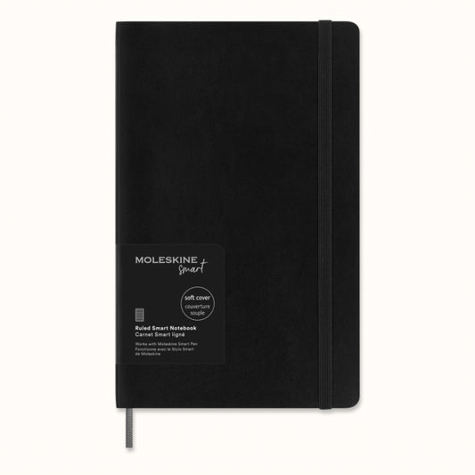 Book cover of: Moleskine Large Ruled Softcover Smart Notebook
