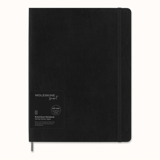 Book cover of: Moleskine Extra Large Softcover Ruled Smart Notebook