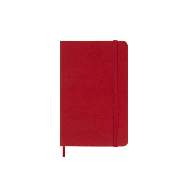 Book cover of: Moleskine 2026 12 Month Weekly Pocket Hardcover Diary