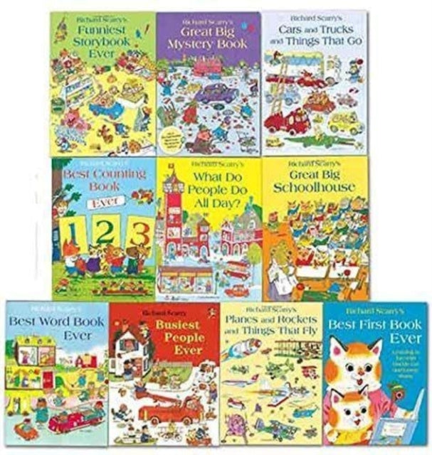 Book cover of: Richard Scarrys Best Collection Ever! - 10-book collection