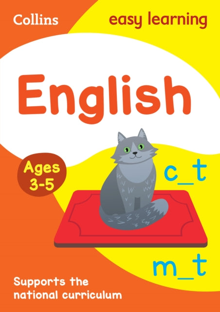 Book cover of: English Ages 3-5. By: Collins Easy Learning Staff