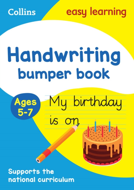 Book cover of: Handwriting Bumper Book Ages 5-7. By: Collins UK