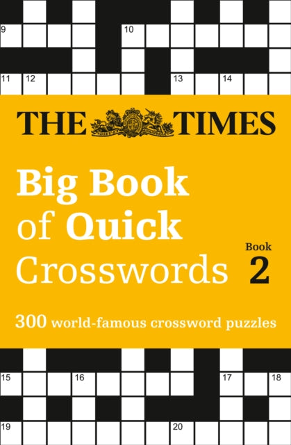 Book cover of: Times Big Book of Quick Crosswords 2. By: The Times Mind Games
